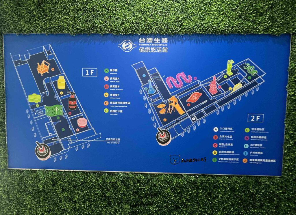 彰化台塑生醫健康悠活館 平面圖